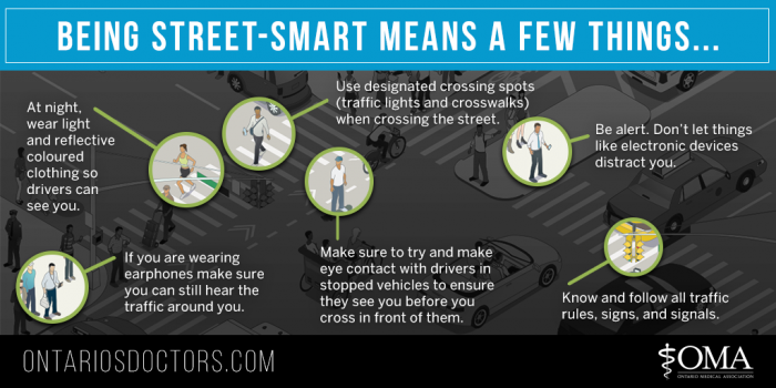Pedestrian Infographic